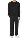 Men's Crewneck Sweatshirt Black - ACNE STUDIOS - BALAAN 7