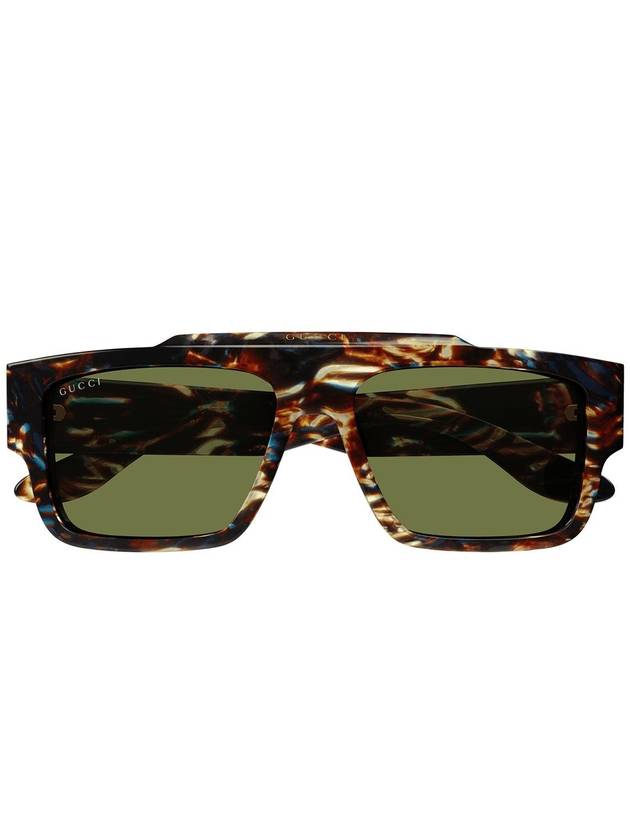 tortoiseshell effect square frame sunglasses GG1460S - GUCCI - BALAAN 2