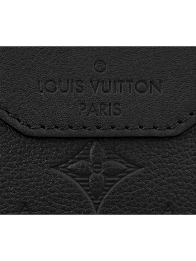 Trio Monogram Leather Messenger Bag Black - LOUIS VUITTON - BALAAN 6