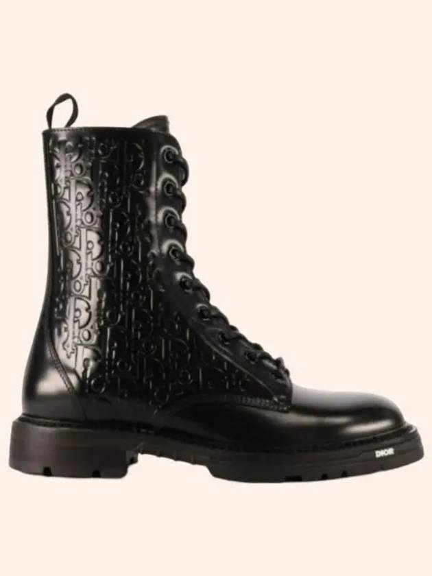 Explorer 2 Leather Ankle Boots Black - DIOR - BALAAN 2