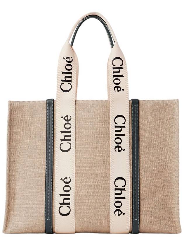 CHLOÉ LARGE WOODY TOTE BAG - CHLOE - BALAAN 1