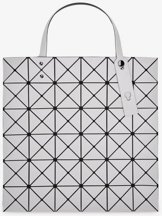 Lucent Matte Geometric Panel Tote Bag White - ISSEY MIYAKE - BALAAN 2