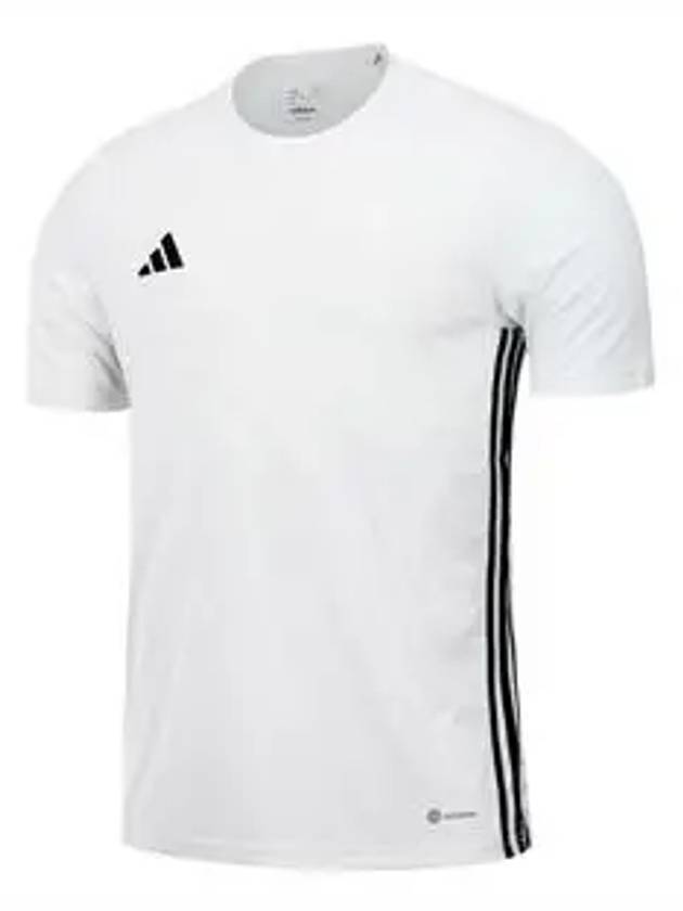 Tabella 23 Slim Fit Short Sleeve T-Shirt White - ADIDAS - BALAAN 3