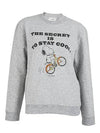 Snoopy Crew Neck Sweatshirt Grey - SAINT LAURENT - BALAAN 2