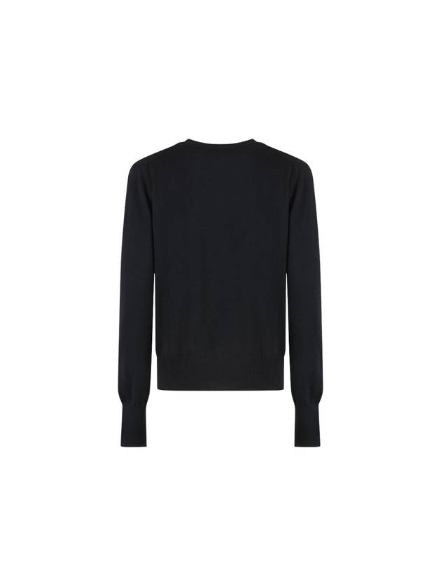 ORB Logo Knit Top Black - VIVIENNE WESTWOOD - BALAAN 3