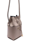 Gancini Mini Bucket Bag Beige - SALVATORE FERRAGAMO - BALAAN 4