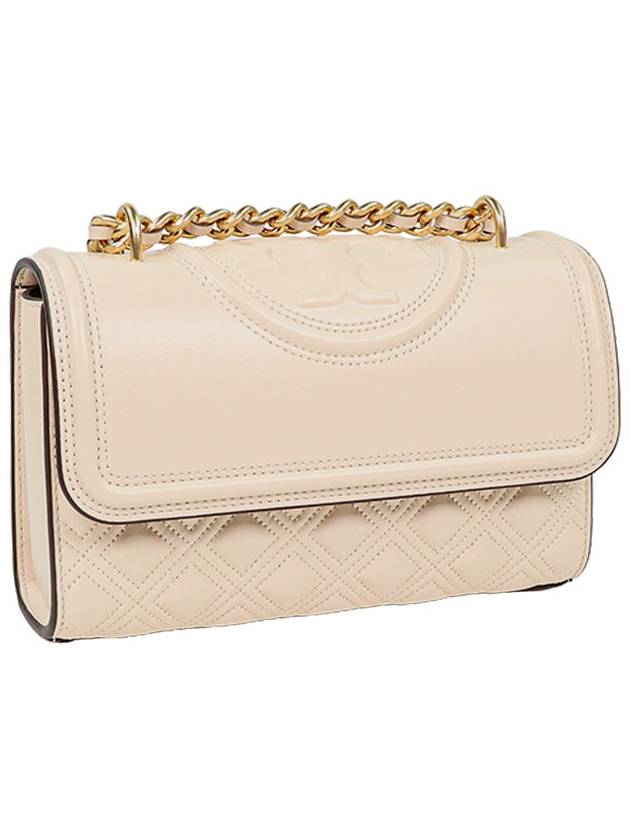 Flaming Convertible Chain Shoulder Bag Ivory - TORY BURCH - BALAAN 4