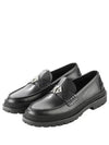 Explorer CD Diamond Canvas Smooth Calfskin Loafers Black - DIOR - BALAAN 2