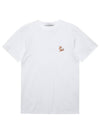 23SS Maison Kitsune Chillax Fox Patch Classic T-Shirt Black White GU00154KJ0010 - MAISON KITSUNE - BALAAN 3