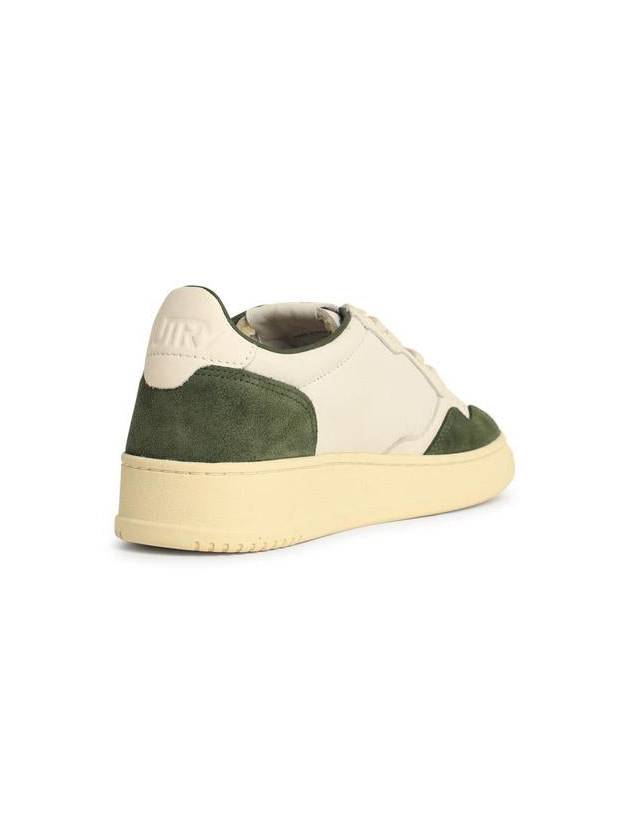 Autry 'Medialist' Green Suede Sneakers - AUTRY - BALAAN 3