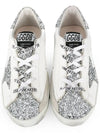 Kids Superstar Low Top Sneakers Glitter Silver White - GOLDEN GOOSE - BALAAN 5