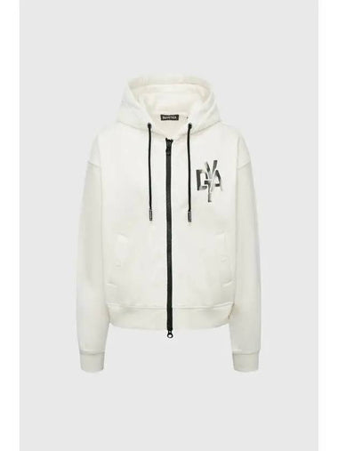 Trebia White Women s Hoodie - DUVETICA - BALAAN 1