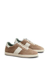 Logo Suede Low Top Sneakers Beige - TOD'S - BALAAN 6