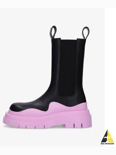 Tire Chelsea Boots Black Pink - BOTTEGA VENETA - BALAAN 2