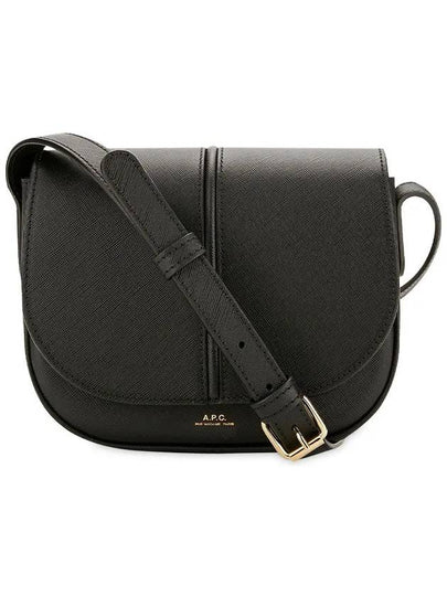 Betty Saffiano Cross Bag Black - A.P.C. - BALAAN 2