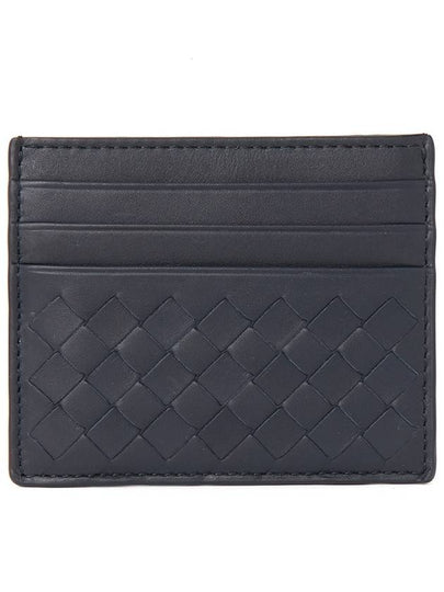 Intrecciato Classic Card Wallet Navy - BOTTEGA VENETA - BALAAN 2