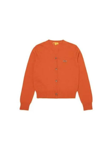 KODAK Apparel Cordel V neck cardigan women ORANGE - KODO - BALAAN 1