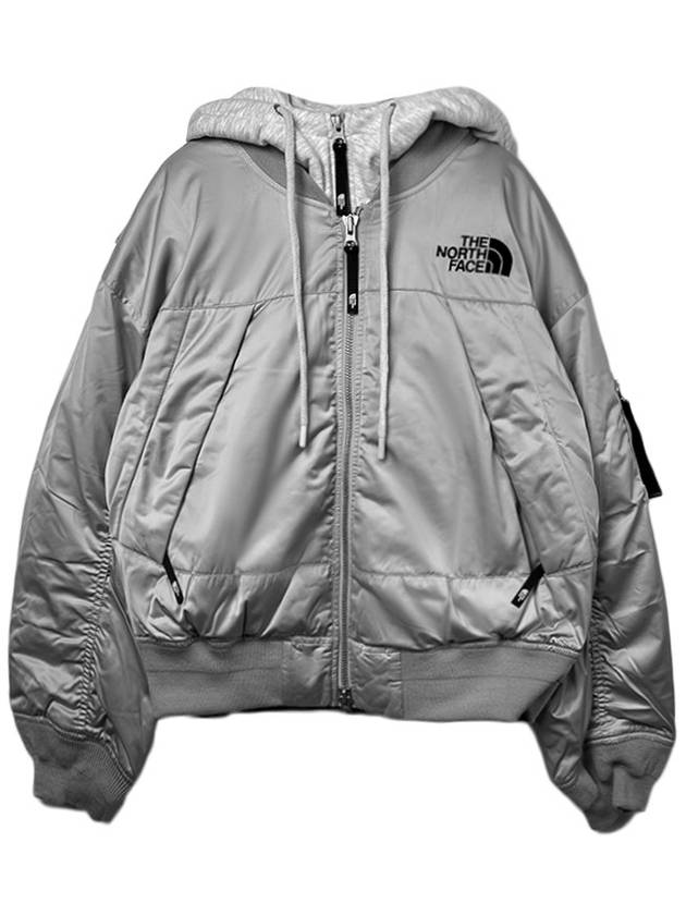 Cloane down bomber jacket gray - THE NORTH FACE - BALAAN 1