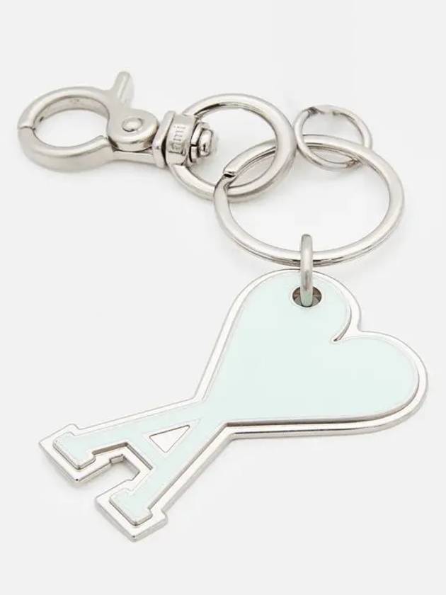 Heart Logo Chain Key Holder Green - AMI - BALAAN 2