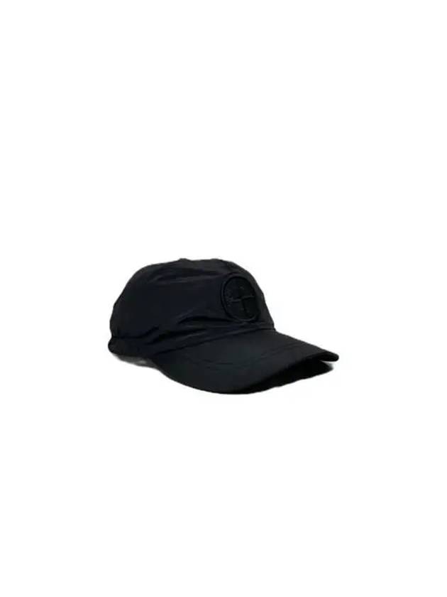 Logo Nylon Metal 6-Panel Ball Cap Black - STONE ISLAND - BALAAN 3