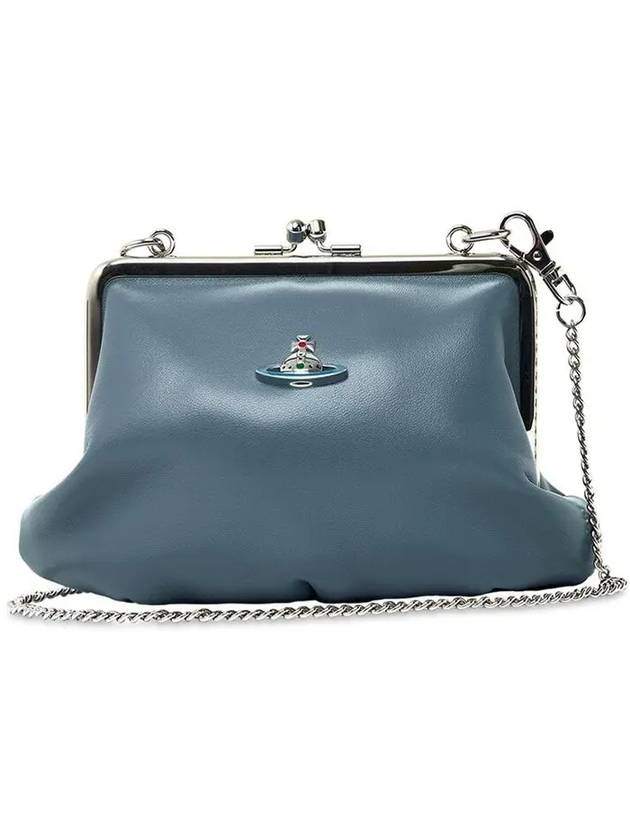 GRANNY Granny of Plaque Shoulder Bag Blue - VIVIENNE WESTWOOD - BALAAN 1