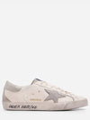 Super Star Suede Leather Low Top Sneaker White - GOLDEN GOOSE - BALAAN 2