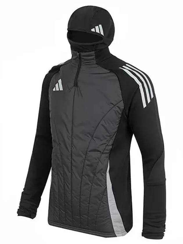 Brushed Long Sleeve T Shirt 24 Competition Winterized Top Built in Balaclava IM9964 - ADIDAS - BALAAN 2