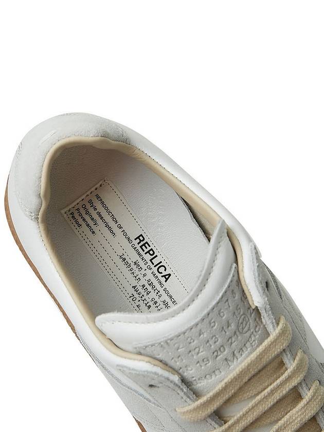 Replica Calfskin Low Top Sneakers White - MAISON MARGIELA - BALAAN 8