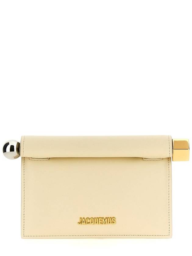 Jacquemus 'La Petite Pochette Rond Carré' Clutch - JACQUEMUS - BALAAN 1