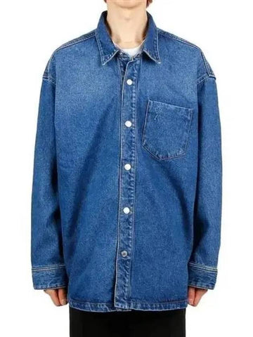 Over denim shirt 271264 - AMI - BALAAN 1