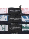 Men's Logo Eagle Cotton Briefs 3 Pack Set Marine - EMPORIO ARMANI - 11