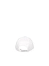 Gabardine Baseball Logo Ball Cap White - MONCLER - BALAAN 4