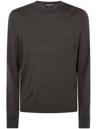 Tom Ford Knitwear Crew Neck Knitted Clothing - TOM FORD - BALAAN 1