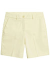 Women's Gwen Long Shorts Yellow - J.LINDEBERG - BALAAN 2