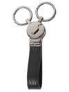 Salvatore Gancini Revival Key Holder Black - SALVATORE FERRAGAMO - BALAAN.