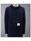 Men's Center Back Stripe Logo Patch Hoodie Navy - THOM BROWNE - BALAAN 2