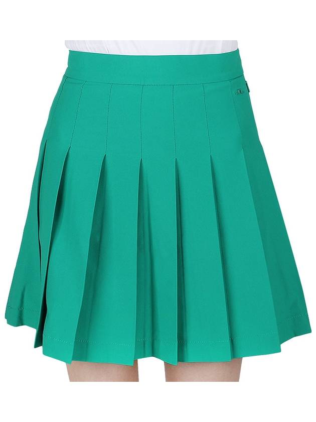 Women's Adina Golf Skirt Skirt Green - J.LINDEBERG - BALAAN 7