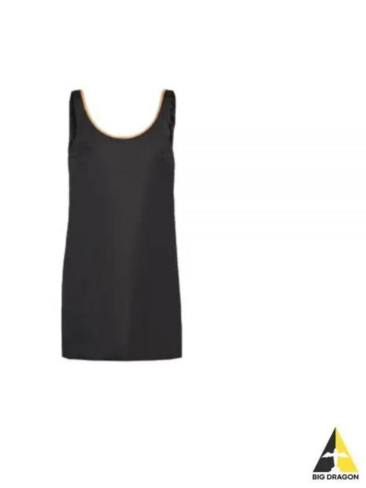Re-Nylon Short Dress Black - PRADA - BALAAN 2