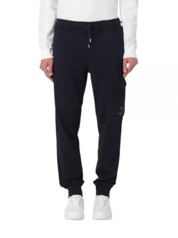 CP Company Cotton Diagonal Fleece Cargo Sweatpants 16CMSP100A 110044G 888 - CP COMPANY - BALAAN 1