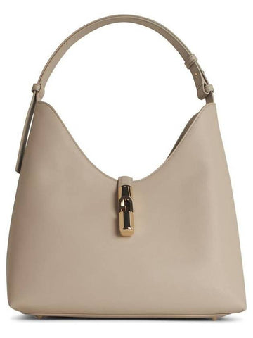 Furla 'Hobo Drop' Beige Leather Bag - FURLA - BALAAN 1