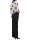 Rose intarsia cable knit cardigan FKC603BY1506 - THOM BROWNE - BALAAN 7