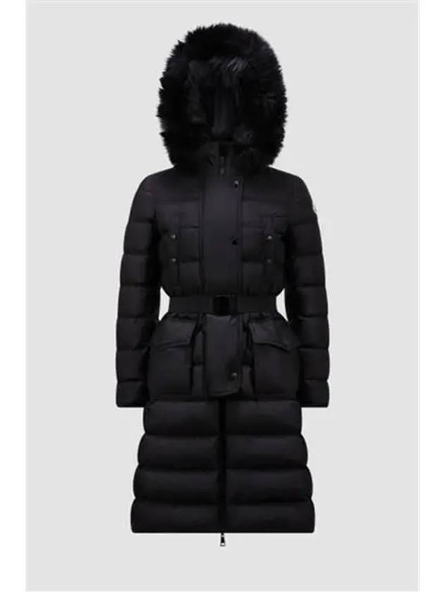 Women's Khloe Long Down Padding Black - MONCLER - BALAAN 2