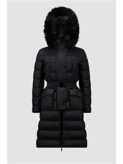 Women's Khloe Long Down Padding Black - MONCLER - BALAAN 2