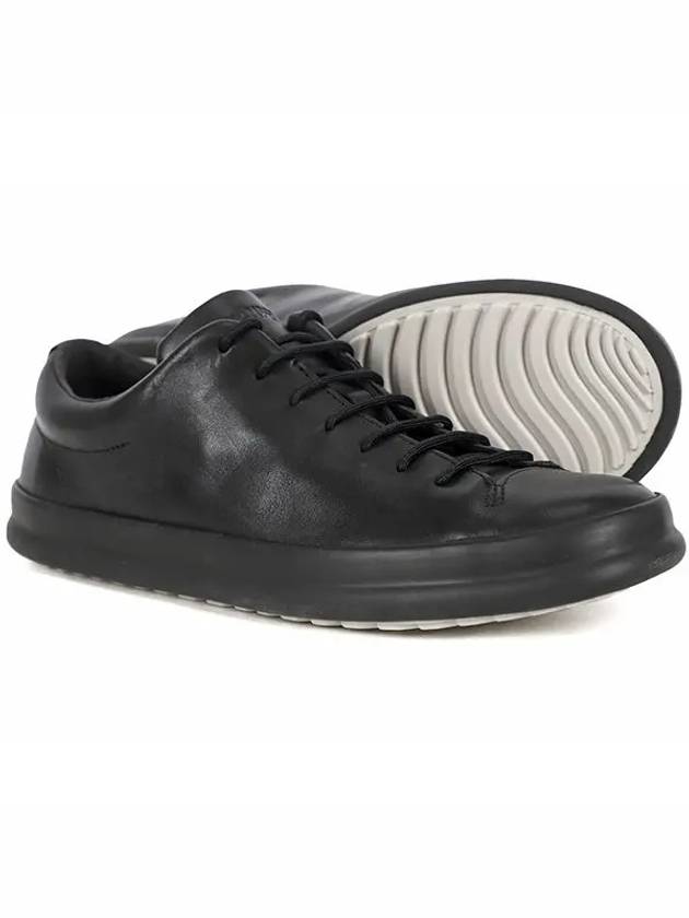 Chasis Leather Low Top Sneakers Black - CAMPER - BALAAN 3