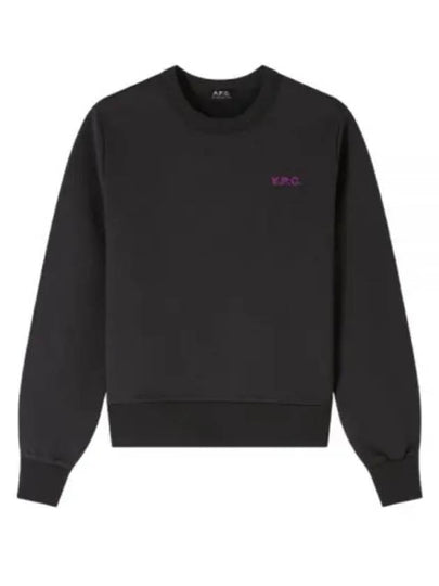 Boxy Petit VPC Sweatshirt Black - A.P.C. - BALAAN 2