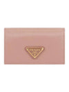 Vitello Move Triangle Logo Card Wallet Cypria - PRADA - BALAAN 1