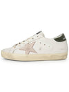 Superstar Dark Green Top Low Top Sneakers White - GOLDEN GOOSE - BALAAN 4