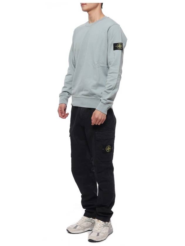 Wappen Patch Cargo Straight Pants Black - STONE ISLAND - BALAAN 5