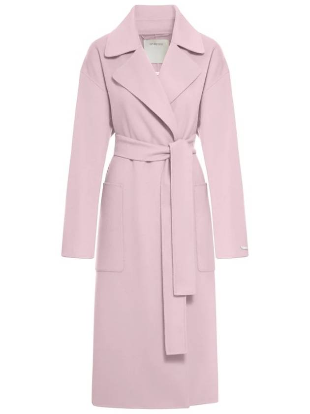 Sportmax POLKA polka belted wool coat 2412011021600 - MAX MARA SPORTMAX - BALAAN 1