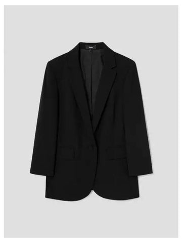 Women s Crepe Casual Blazer Black Domestic Product GM0024012376432 - THEORY - BALAAN 1